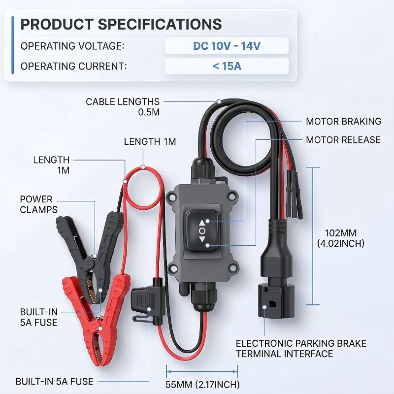 Electronics Repair Garage - Professional Grade 12V Car EPB Caliper
