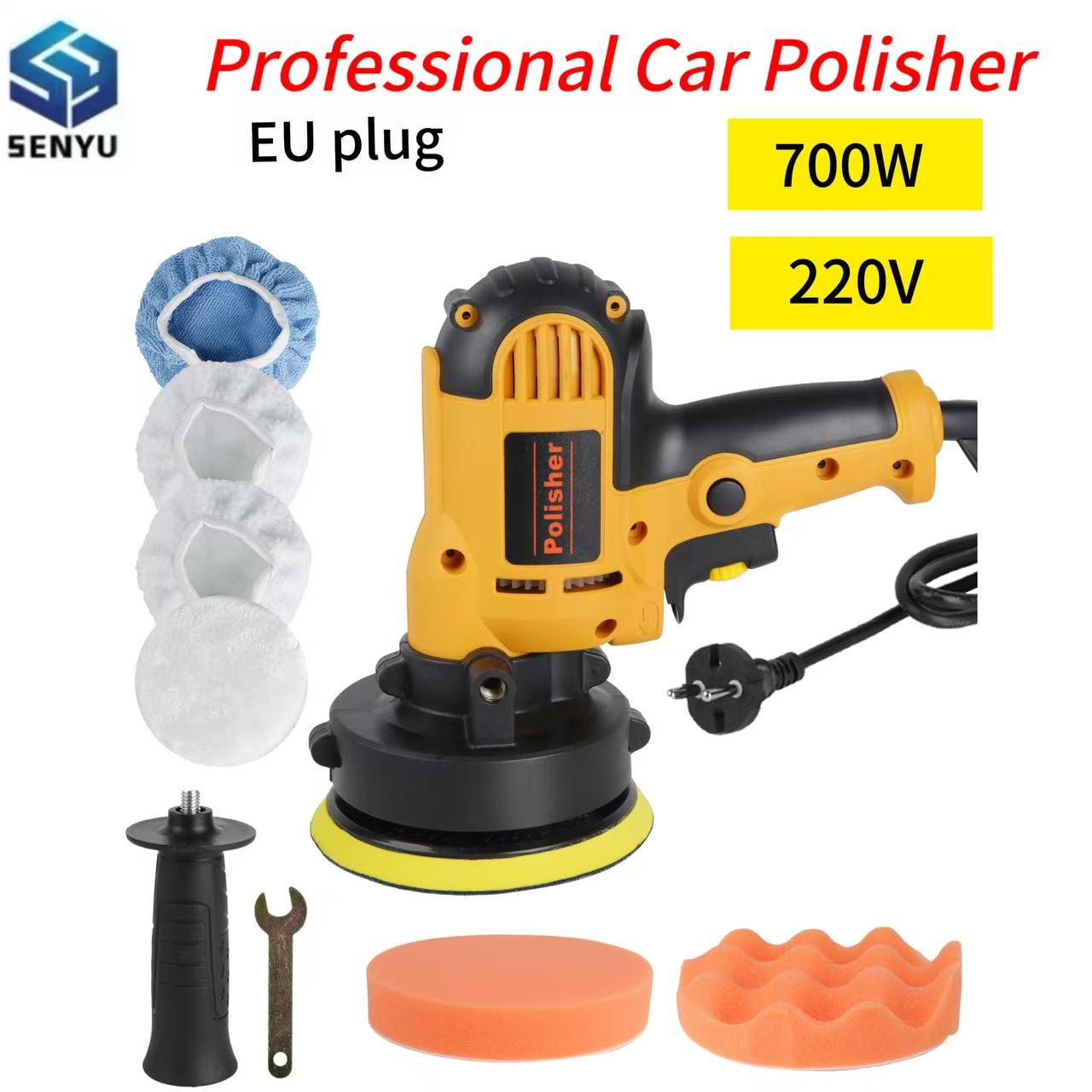 Electronics Repair Equipment - 700W High Power Car Polisher Adjustable