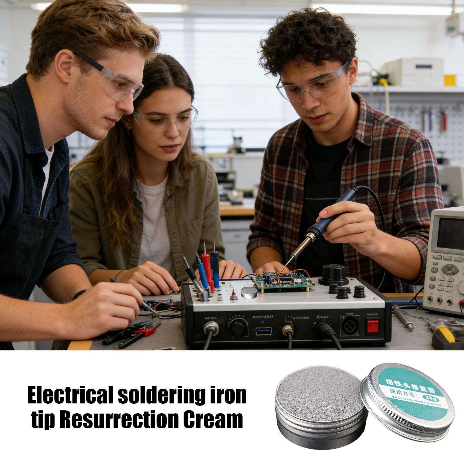 Electronics Repair Garage - Tip Tinner for Soldering Iron Oxidation