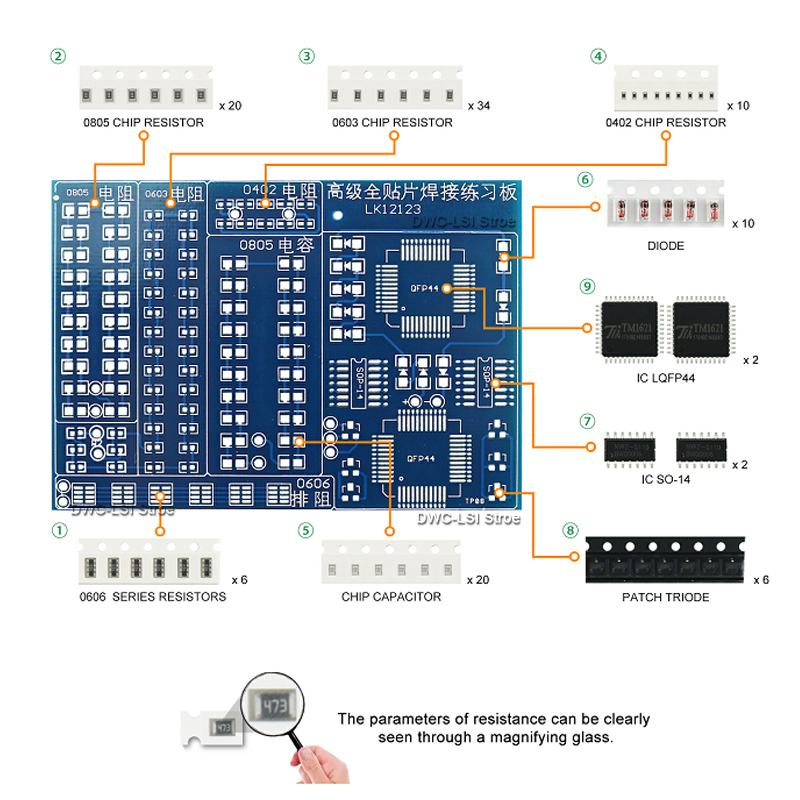SMD Advanced Full Patch Weldin - đánh giá và giá Electronics Repair Table