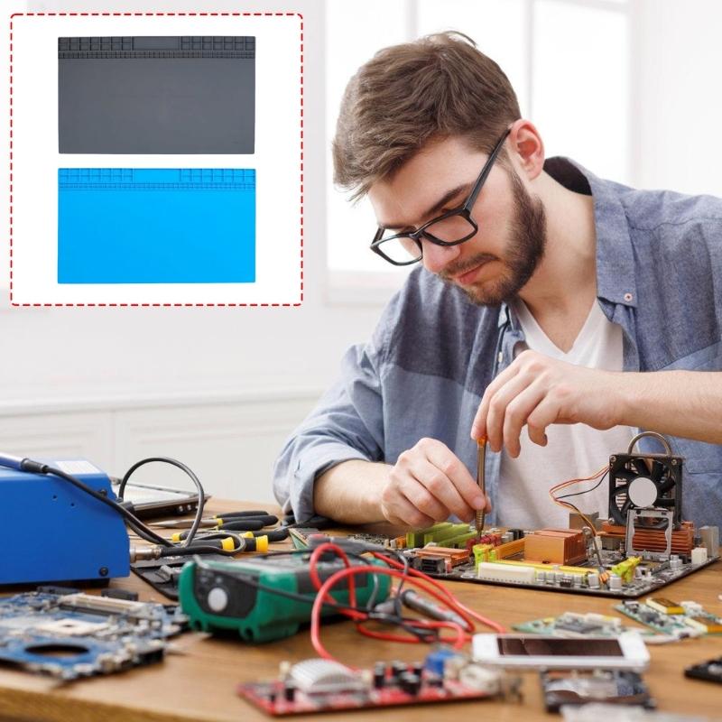 Tấm sửa chữa điện tử Bàn làm v - đánh giá và giá Electronics Repair Guide