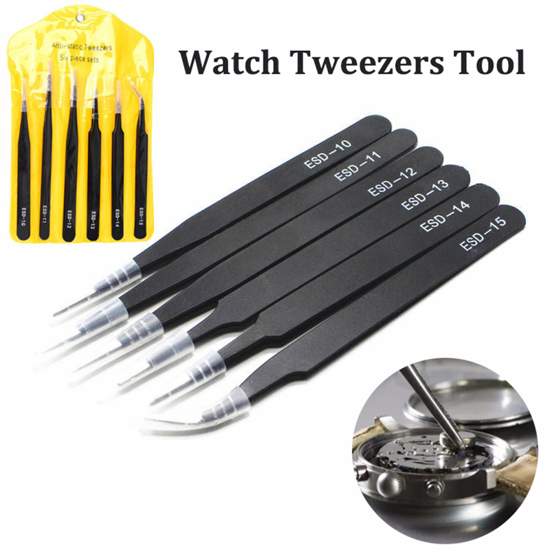 Watch Tweezers Tool ESD Anti-S - đánh giá và giá Electronics Repair Parts