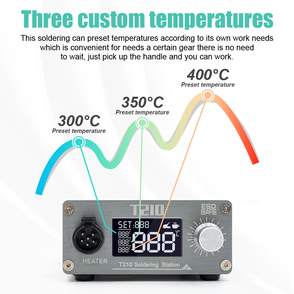 JCD T210 Smart Soldering Stati - đánh giá và giá Electronics Repair Equipment