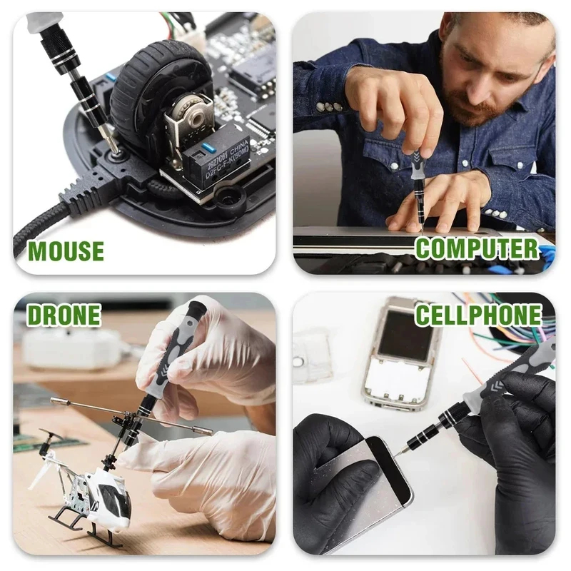 Portable 115in1 Magnetic Screw - đánh giá và giá Electronics Repair Equipment
