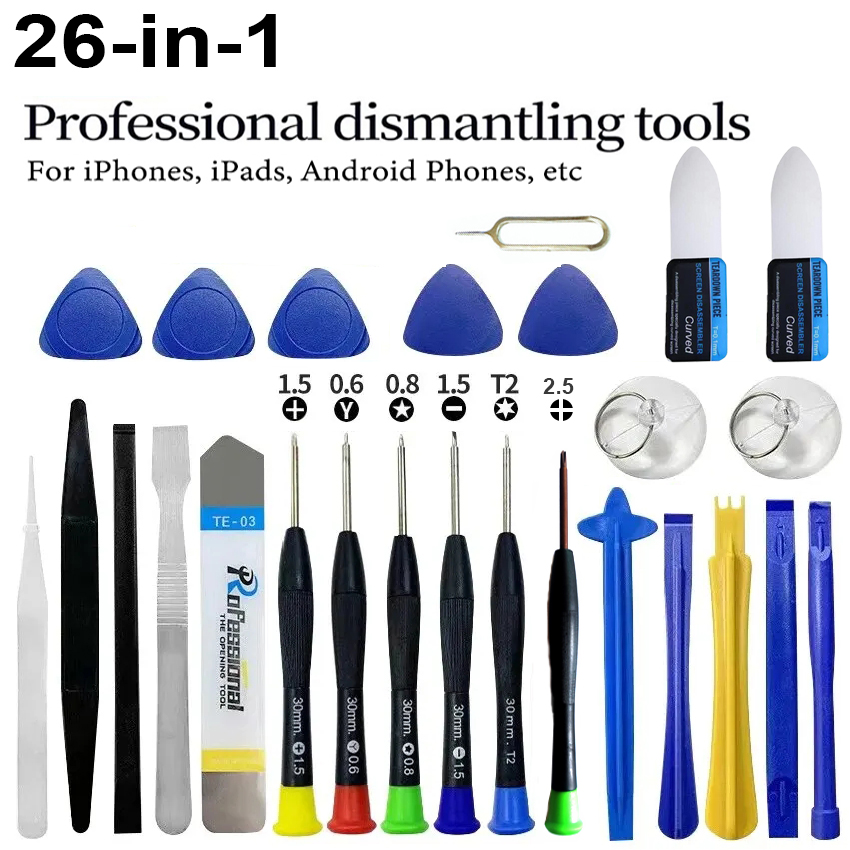 26 in 1 Phone Repair Tool Set  - đánh giá và giá Electronics Repair Equipment