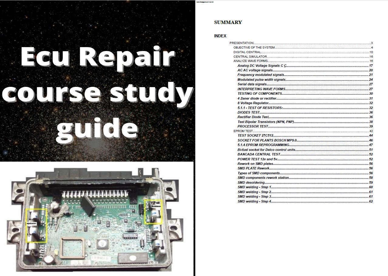 5 PCS ECU REPAIR Manuals Repai - đánh giá và giá Electronics Repair Guide