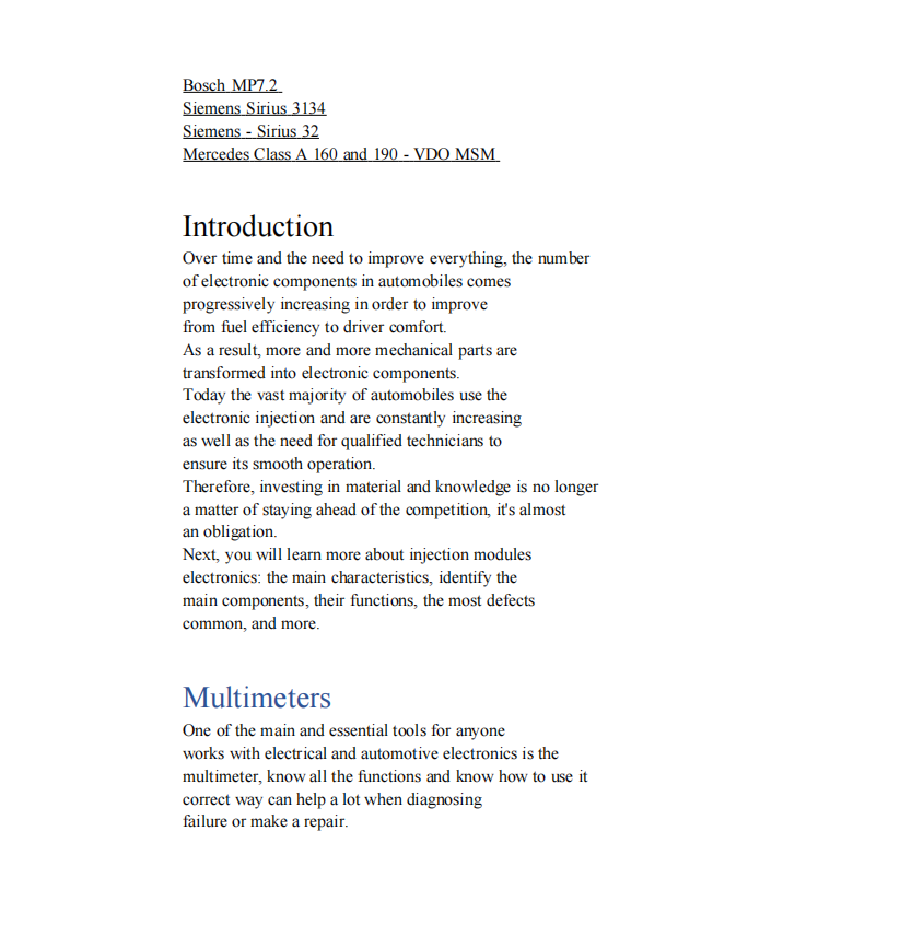 ECU Modules Repair Ebook - Com - đánh giá và giá Electronics Repair Guide