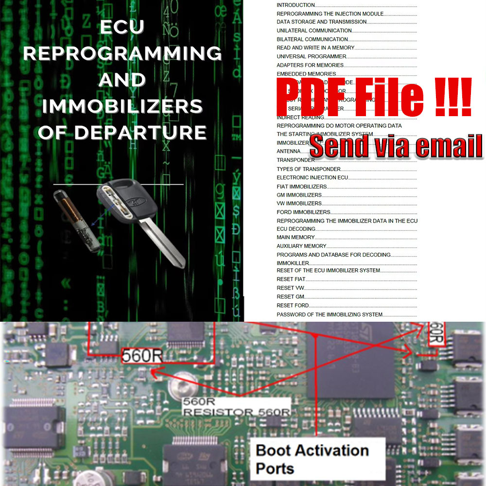 5 PCS ECU REPAIR Manuals E-BOO - đánh giá và giá Electronics Repair Guide