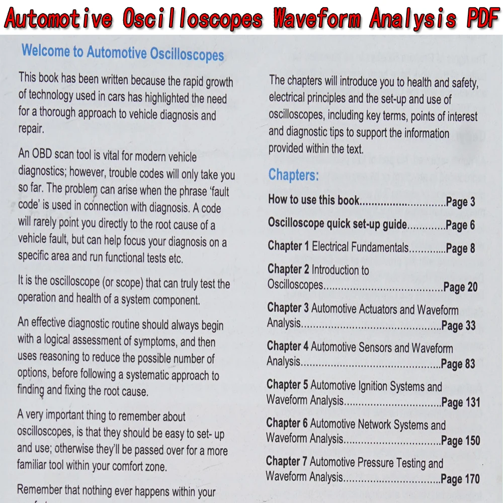 Automotive Oscilloscopes Wavef - đánh giá và giá Electronics Repair Guide