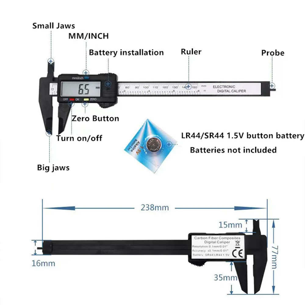 100mm 150mm Watch Electronic D - đánh giá và giá Electronics Repair Parts