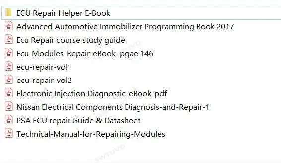 10 PCS ECU REPAIR E-Book Cours - đánh giá và giá Electronics Repair Guide