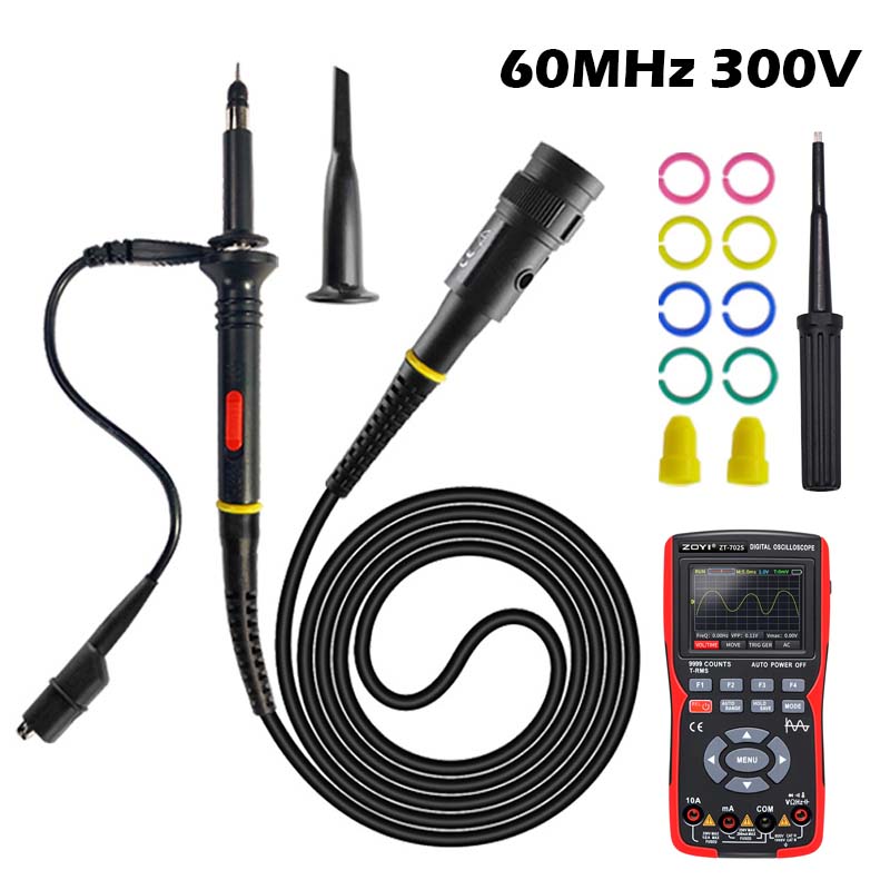 Oscilloscope Probe Kit 60MHz 1 - đánh giá và giá Electronics Repair Equipment